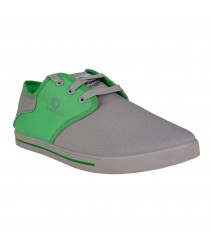 Cefiro Light Grey Green Casual Shoes Fun for Men - CCS0185